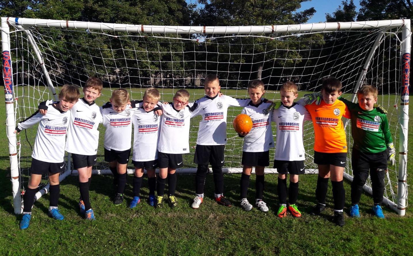 Our Under 9's team - The Falcons